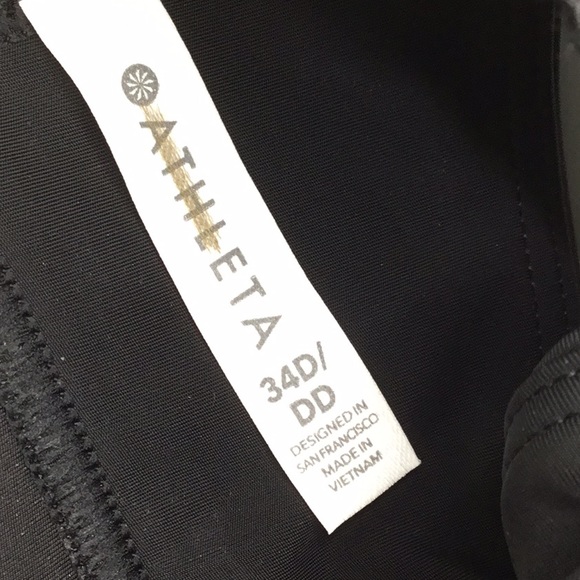 Athleta Yin Bra D/DD Black NWT - Picture 8 of 11